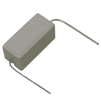 Мощный постоянный резистор XIN HUA RX27-1 1 кОм 5W 5% / SQP5, керамо-цементный корпус