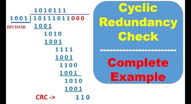 Первый алгоритм контрольного суммирования CRC