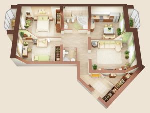 Удобство и простор: разнообразие возможностей трехкомнатных квартир