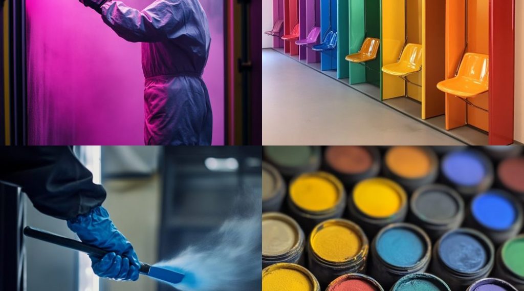 Порошковая покраска металлических изделий