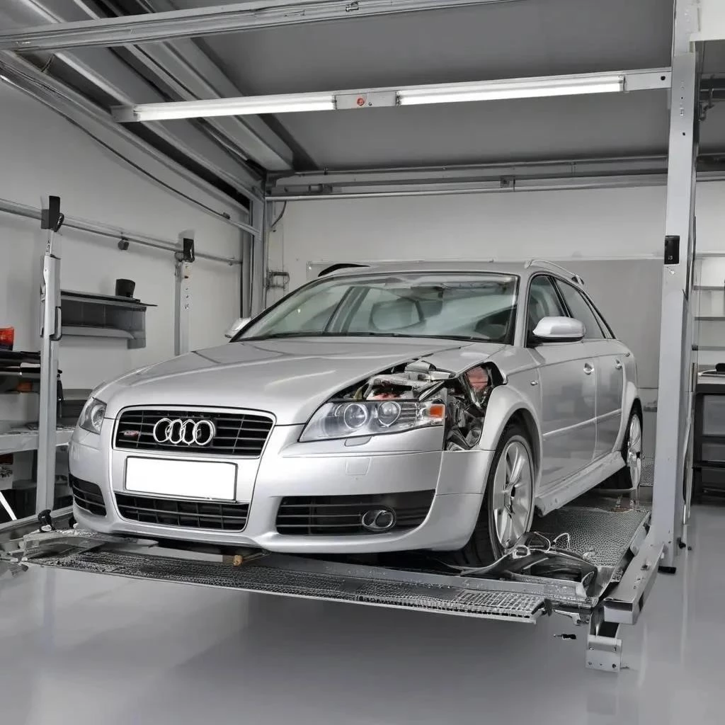 Как снять бампер на Audi A4 B6