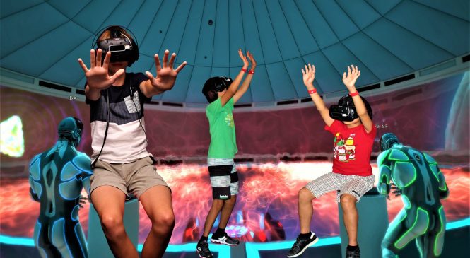 Необычное приключение: Детский день рождения на арене виртуальной реальности
